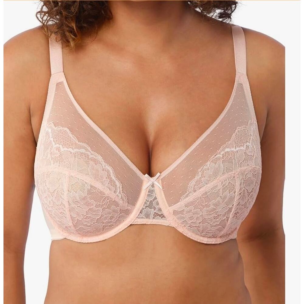 HSIA Enchante ivory cream Lace Underwire Bra sz 40G WL106